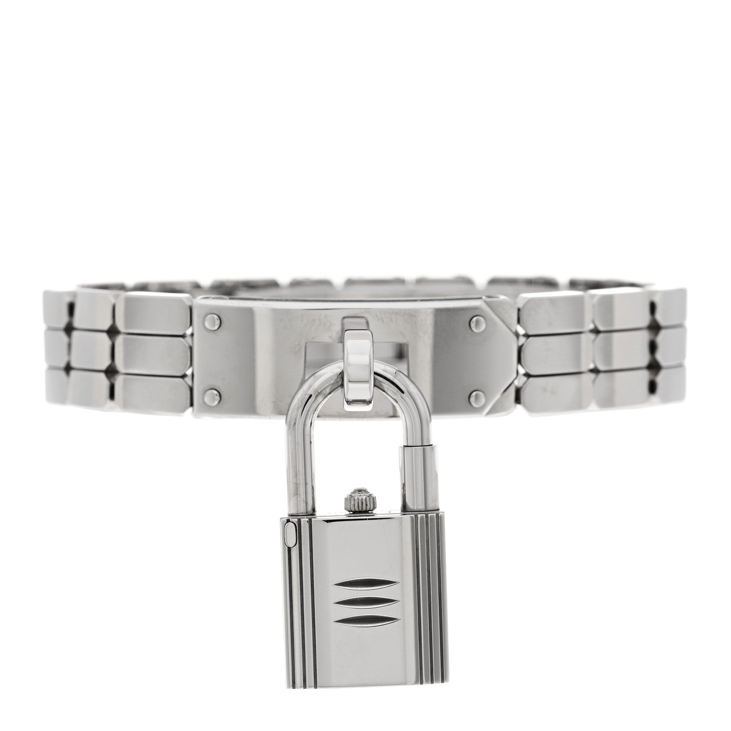 Hermes Stainless Steel 16mm Kelly Quartz Watch 3 of 5