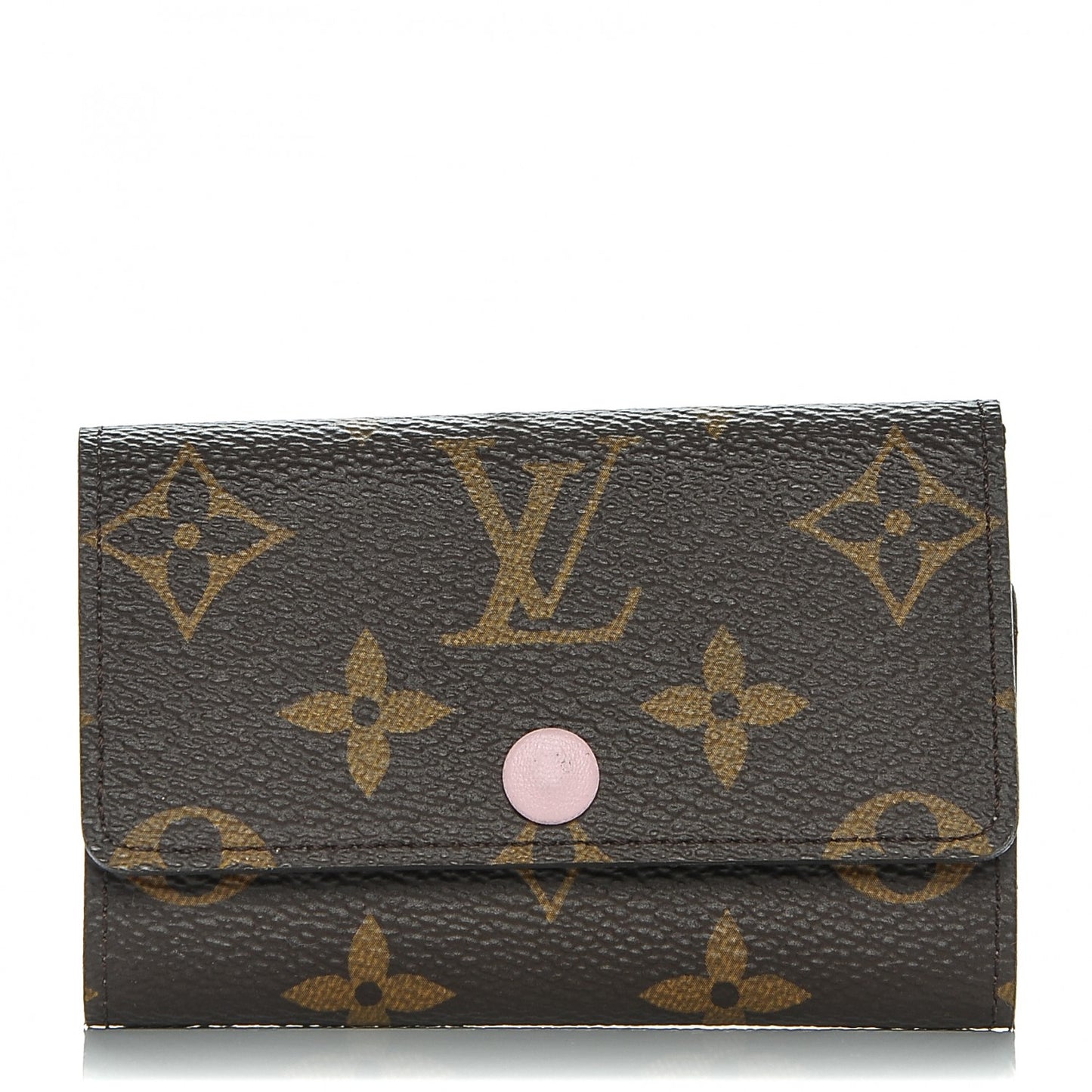 Monogram Multicles 6 Key Holder Rose Ballerine