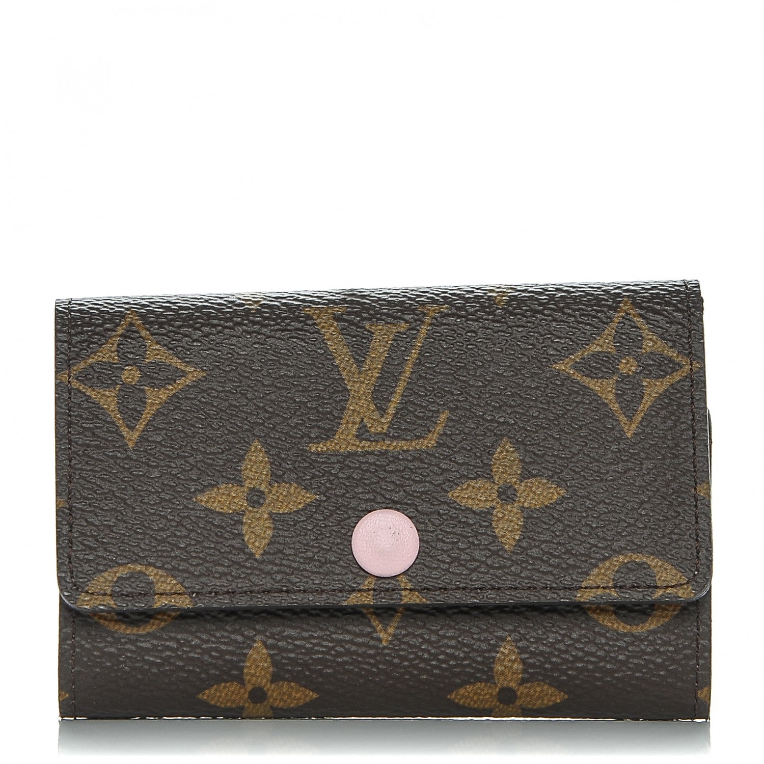 Louis Vuitton Monogram Multicles 6 Key Holder Rose Ballerine 1 of 7