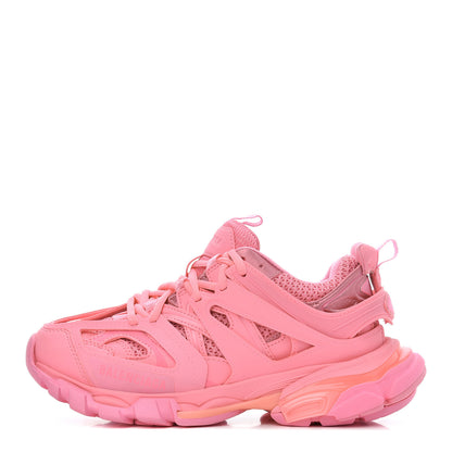 Balenciaga Mesh Nylon Womens Track Sneakers 37 Pink 1 of 21
