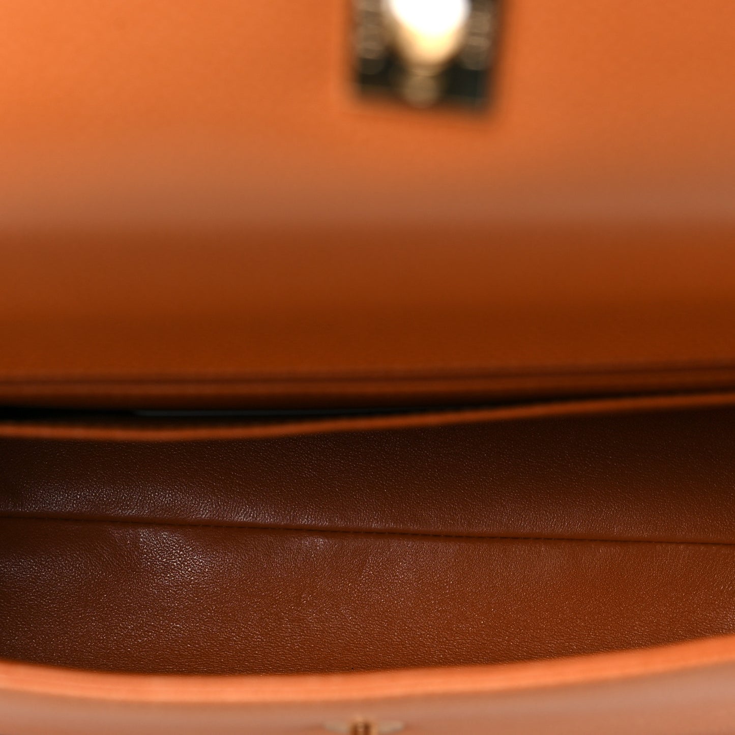 Caviar Jumbo Kelly Flap Dark Beige