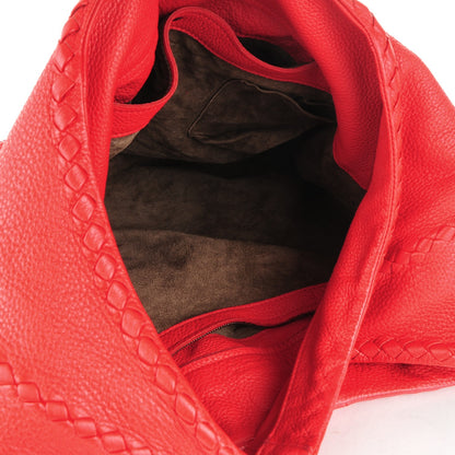 Bottega Veneta Cervo Deerskin Large Hobo Red 6 of 8