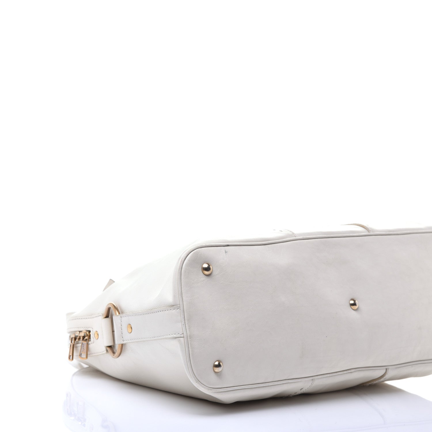Saint Laurent Calfskin Oversized Muse Ivory 7 of 8