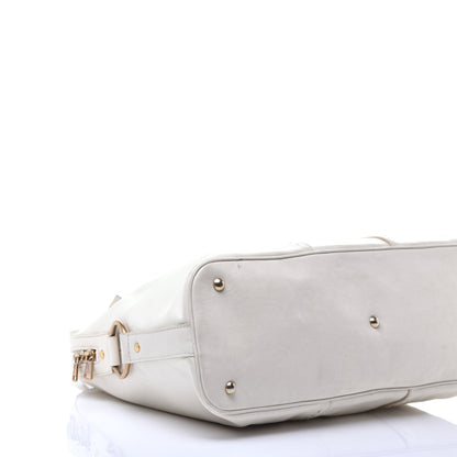 Saint Laurent Calfskin Oversized Muse Ivory 7 of 8