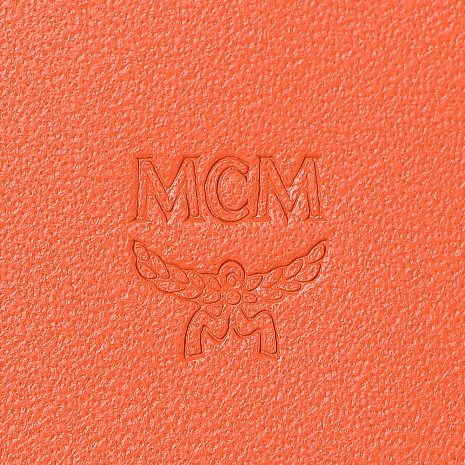 MCM Visetos Mina Long Trifold Wallet Cognac 8 of 15