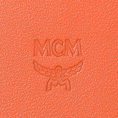 MCM Visetos Mina Long Trifold Wallet Cognac 8 of 15