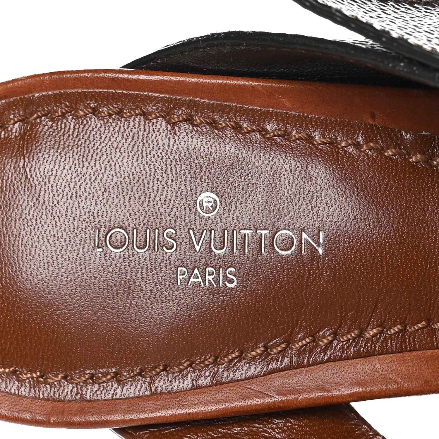 Louis Vuitton Monogram Horizon Mules 36 Cognac Brown 7 of 10