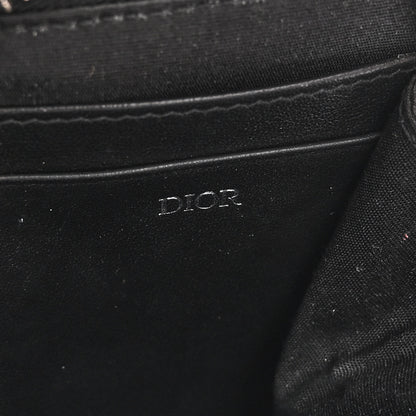 Christian Dior Oblique Pouch Beige Black 7 of 10