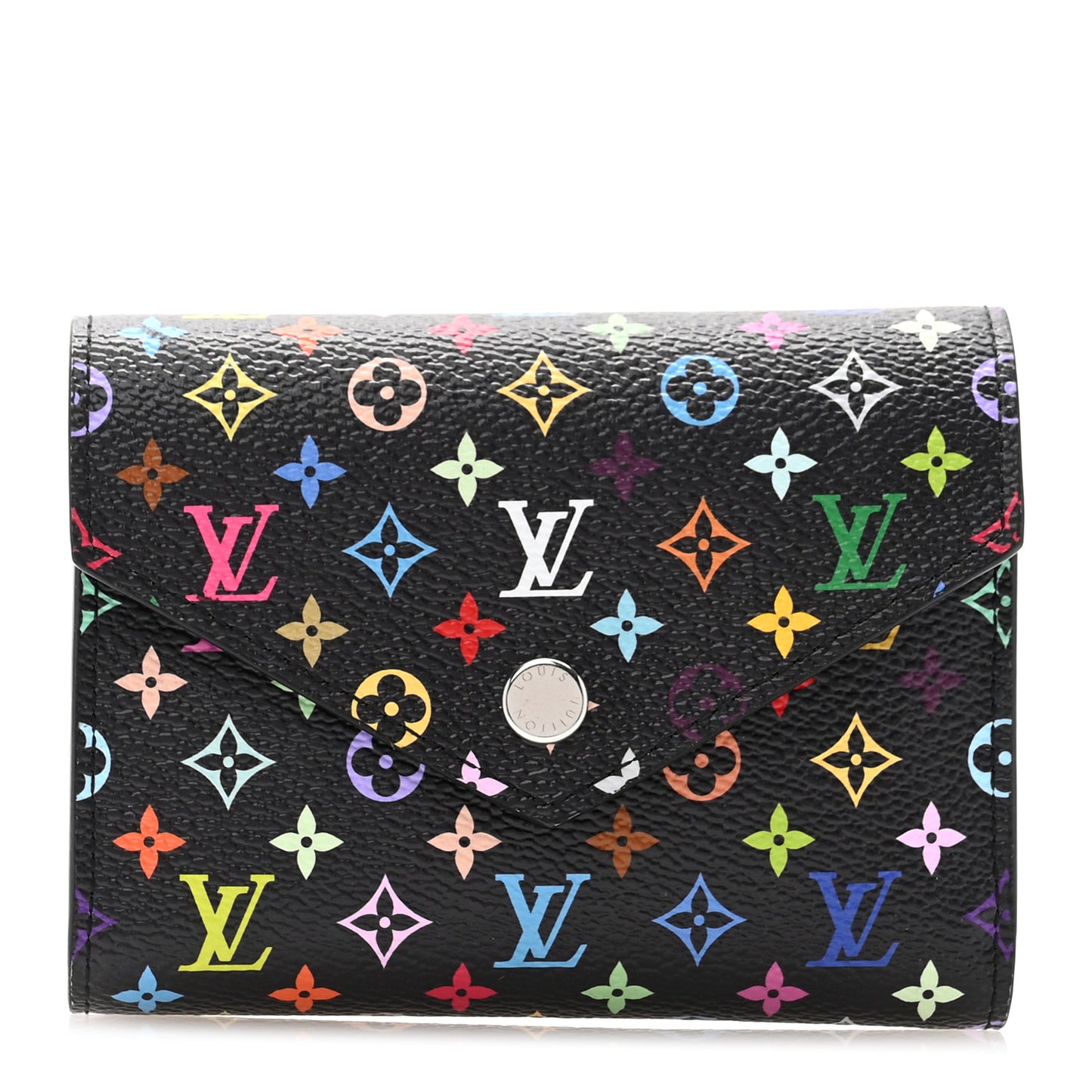 LV X TM Monogram Multicolor Victorine Wallet Black