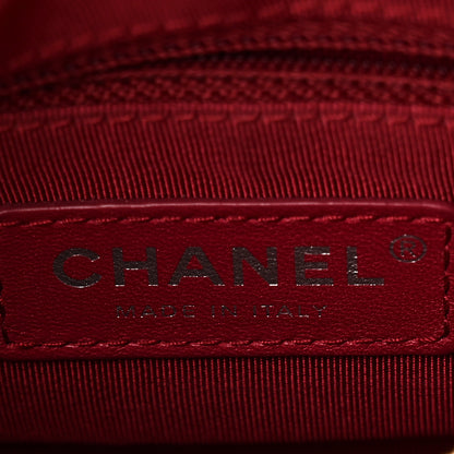 Chanel Aged Calfskin Quilted Charms Small Gabrielle Hobo Black 6 of 10