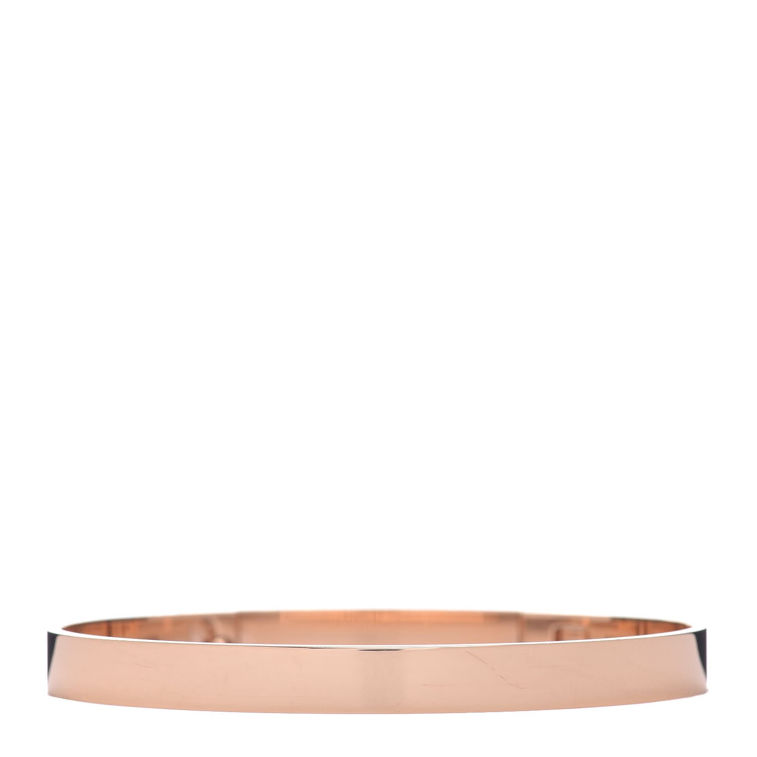 Hermes 18K Rose Gold PM Collier De Chien Bracelet ST 3 of 4