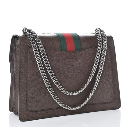 Gucci Calfskin Web Floral Embroidered Medium Dionysus Shoulder Bag New Acero 3 of 13