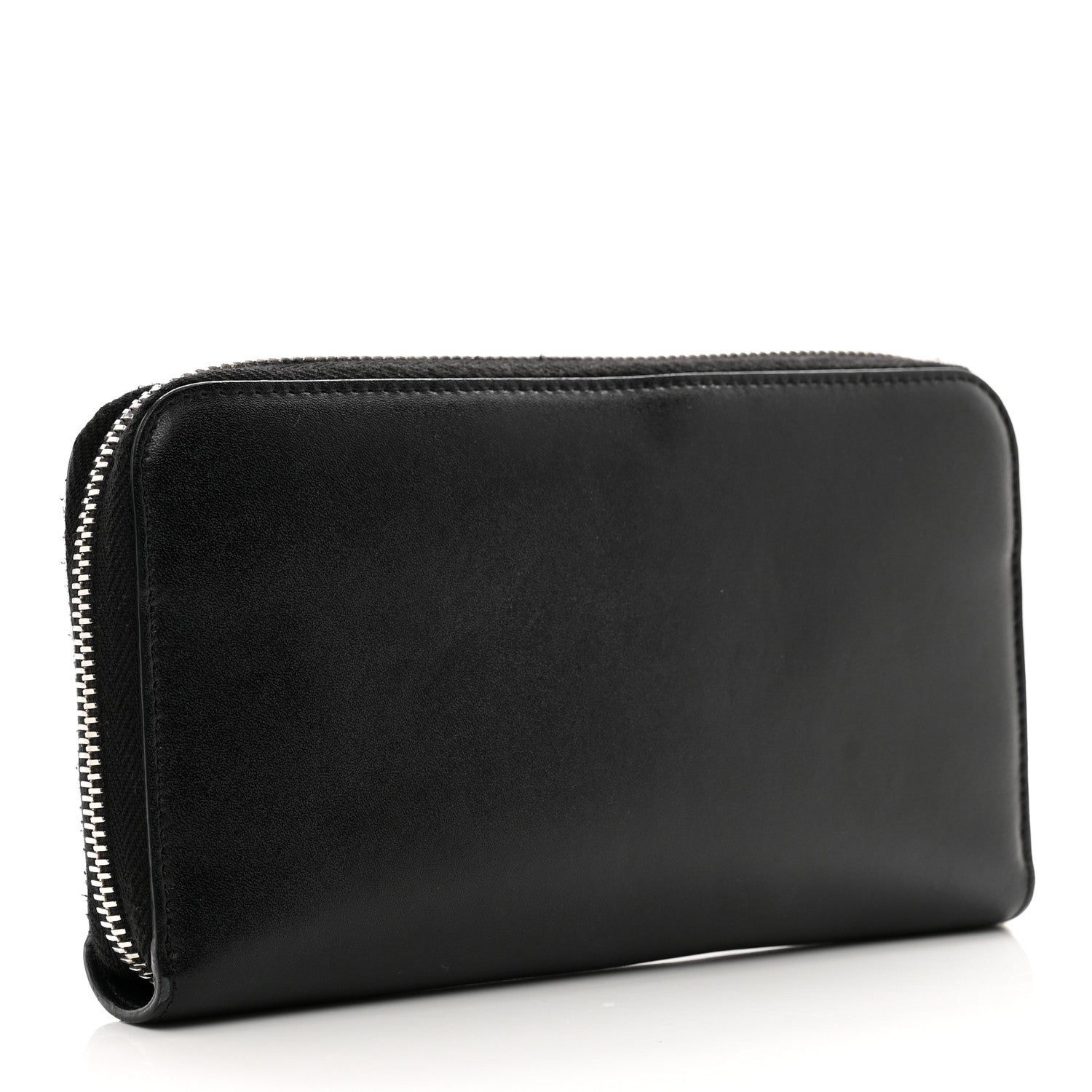 Fendi Vitello Liberty Fun Fair Studded Zip Around Wallet Black Multicolor 3 of 9