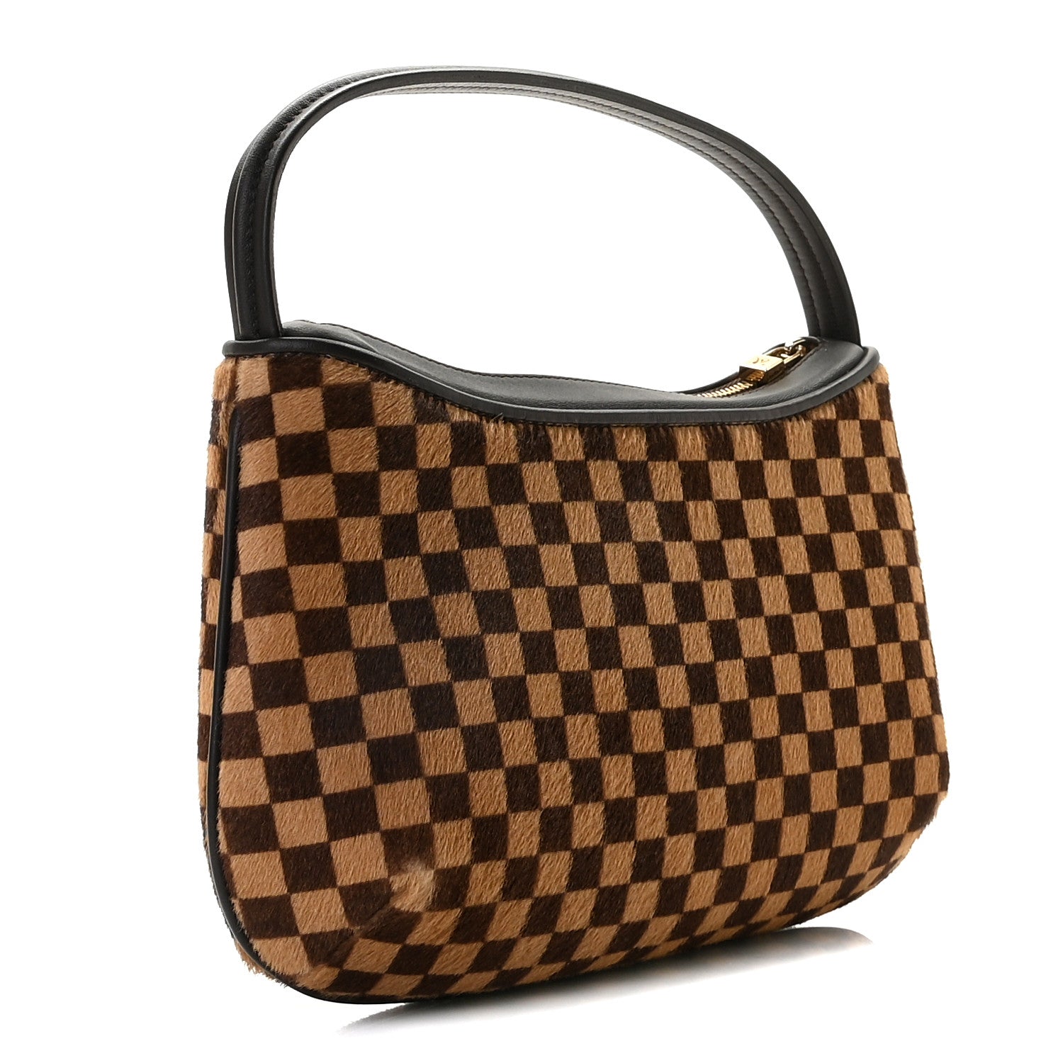 Louis Vuitton Calf Hair Damier Sauvage Tigre 3 of 10
