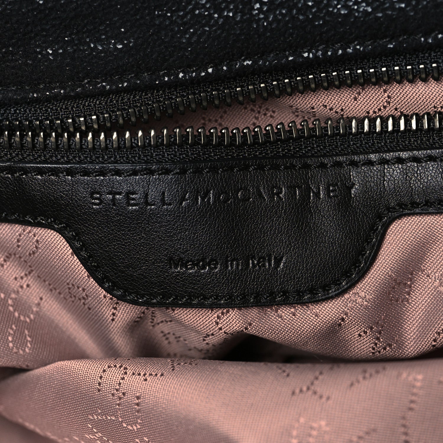 Stella McCartney Shaggy Deer Falabella Fold Over Tote Black 5 of 9