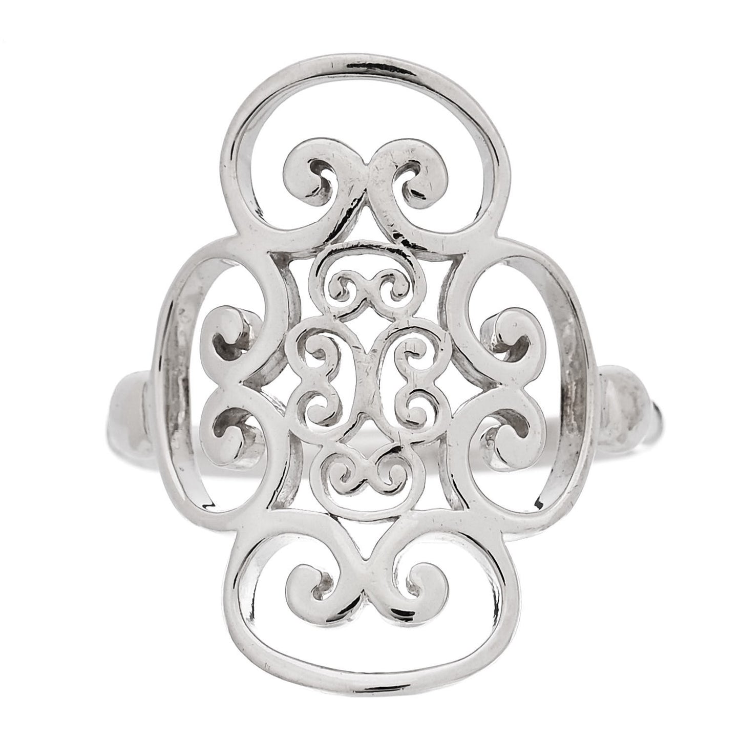 Sterling Silver Paloma Picasso Venezia Goldoni Quadruplo Ring 53 6.5
