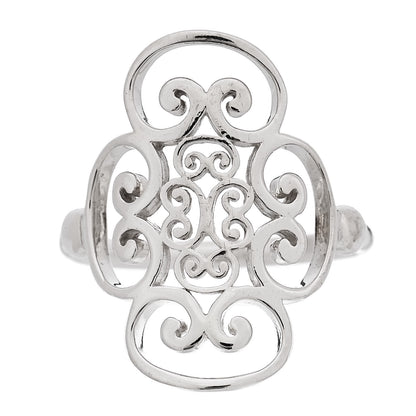 Tiffany Sterling Silver Paloma Picasso Venezia Goldoni Quadruplo Ring 53 6.5 1 of 6