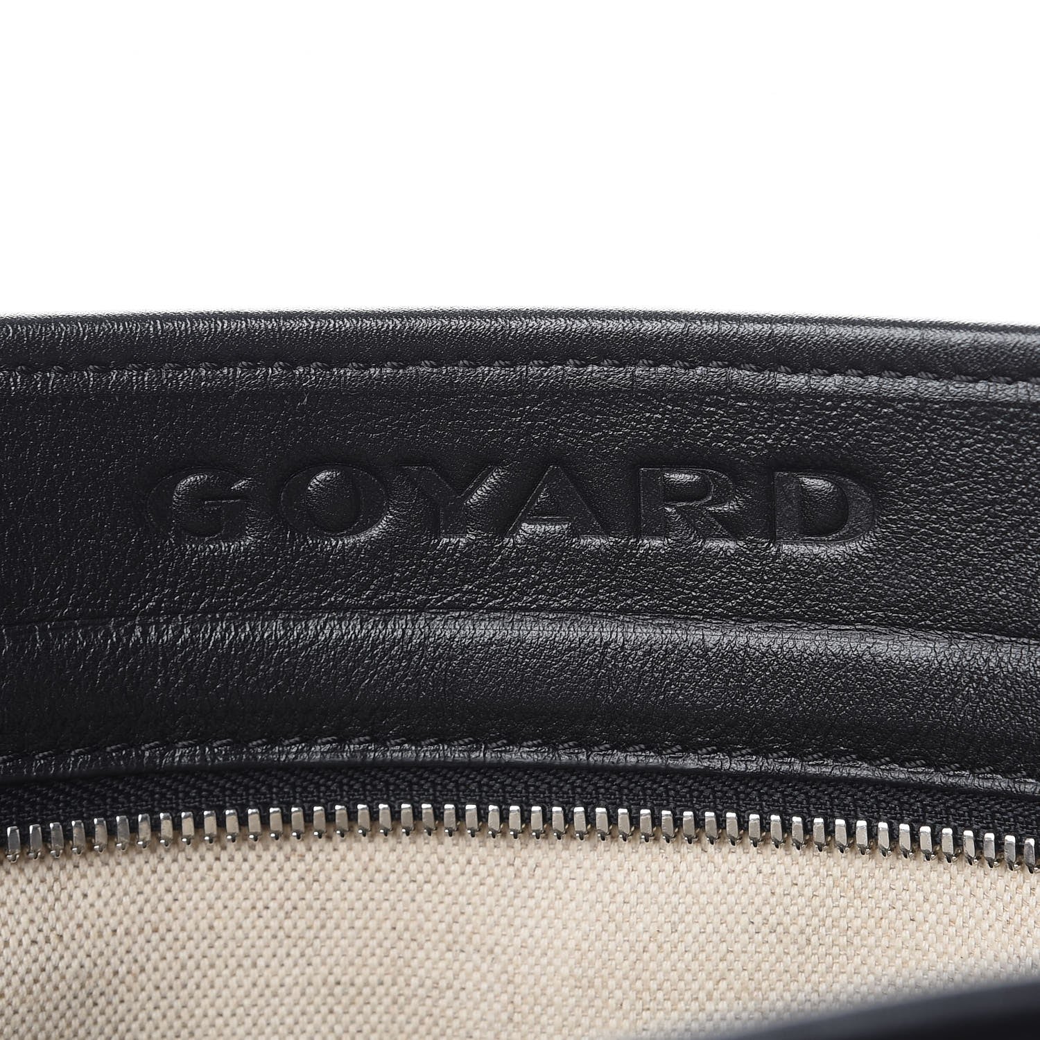Goyard Goyardine Marquises Tote Black 6 of 8