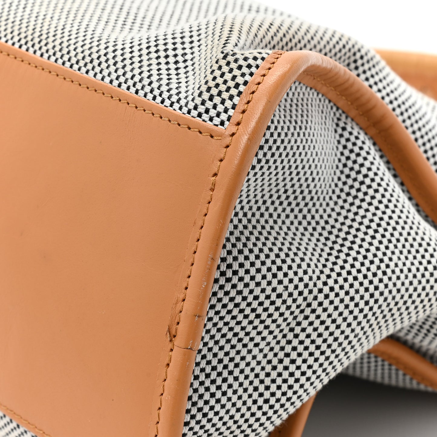 Calfskin Twill Perforated Classic Hardware City Tan
