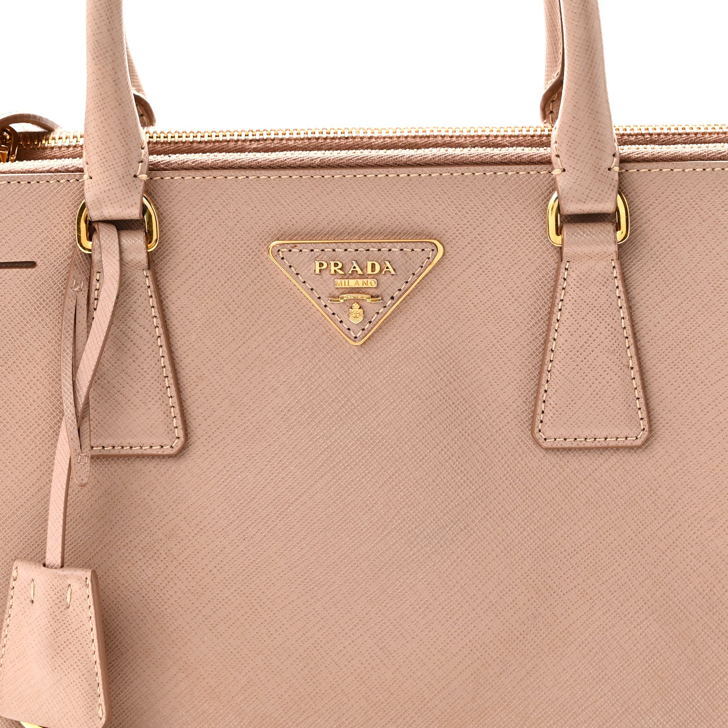 Prada Saffiano Medium Galleria Double Zip Tote Cammeo 7 of 11