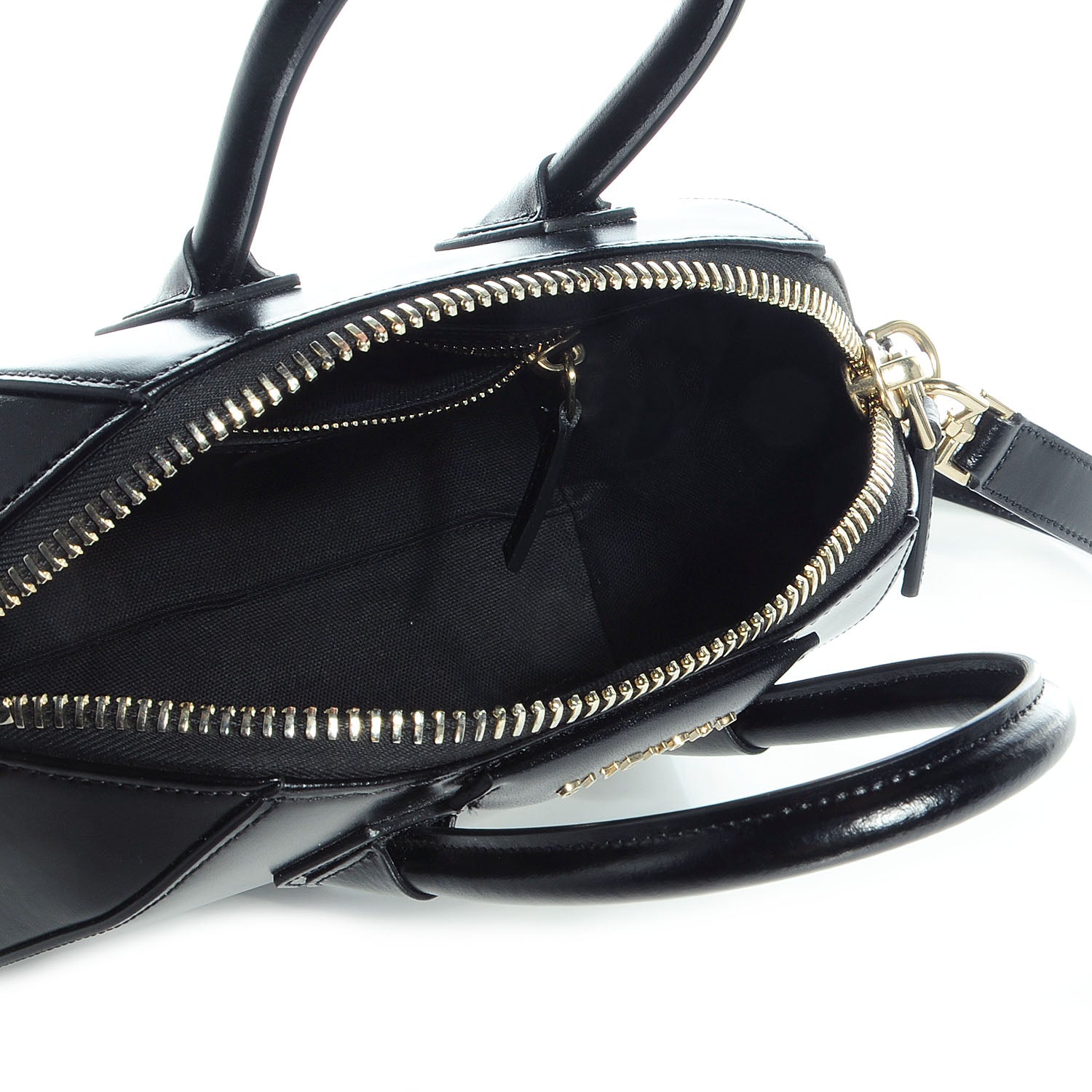 Givenchy Shiny Lord Calfskin Mini Antigona Black 6 of 10