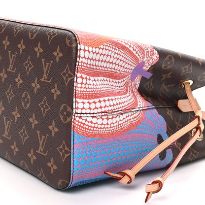 Louis Vuitton LV x YK Monogram Kusama Pumpkin Neonoe MM 9 of 9
