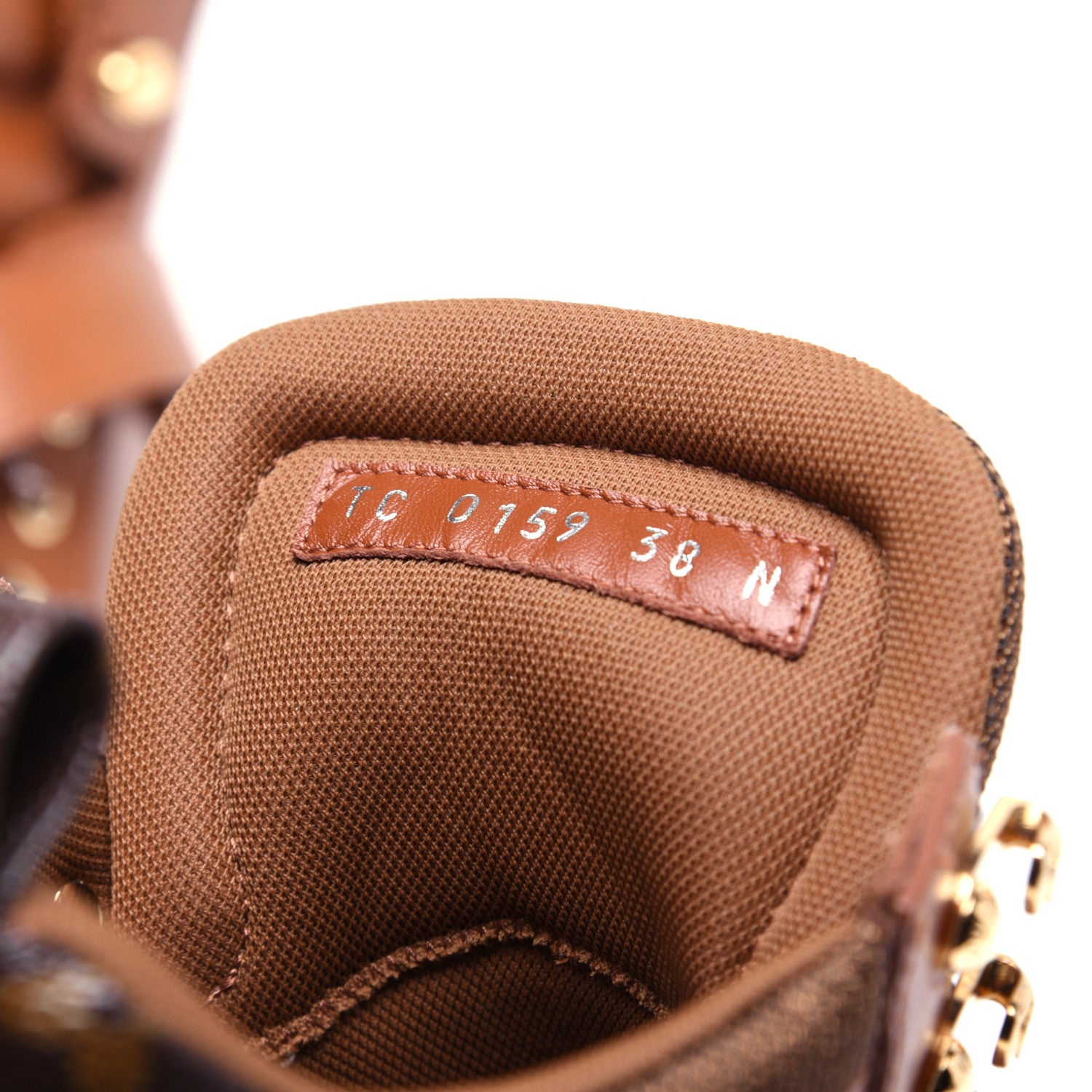 Louis Vuitton Calfskin Territory Ranger Combat Boots 38 Cognac 8 of 13