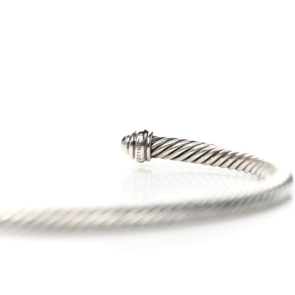 David Yurman Sterling Silver 18K Yellow Gold 4mm Cable Classics Bracelet 4 of 4