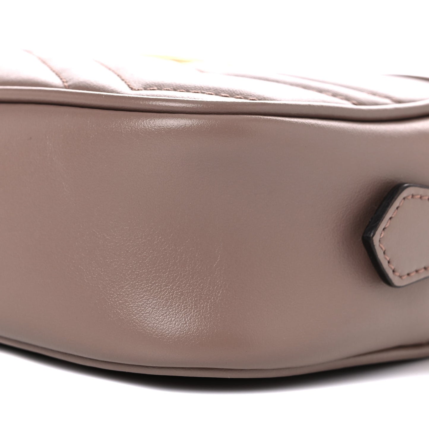 Calfskin Matelasse Mini GG Marmont Chain Shoulder Bag Porcelain Rose
