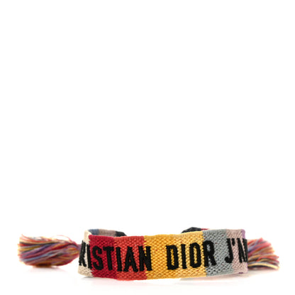 Christian Dior Woven Cotton J'Adior Friendship Bracelet Multicolor 1 of 4