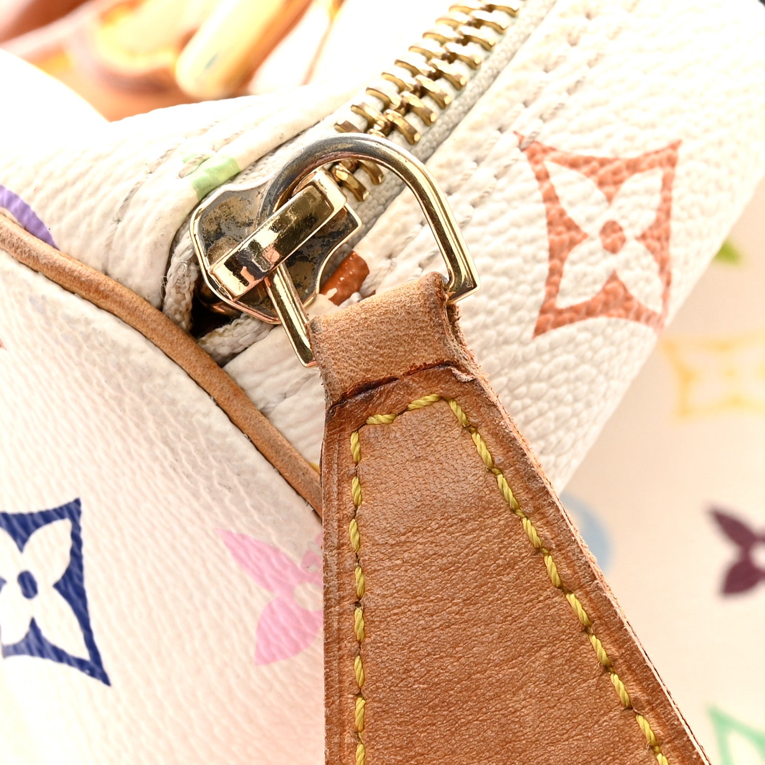 Louis Vuitton LOUIS VUITTON Monogram Multicolor Speedy 30 White 9 of 18