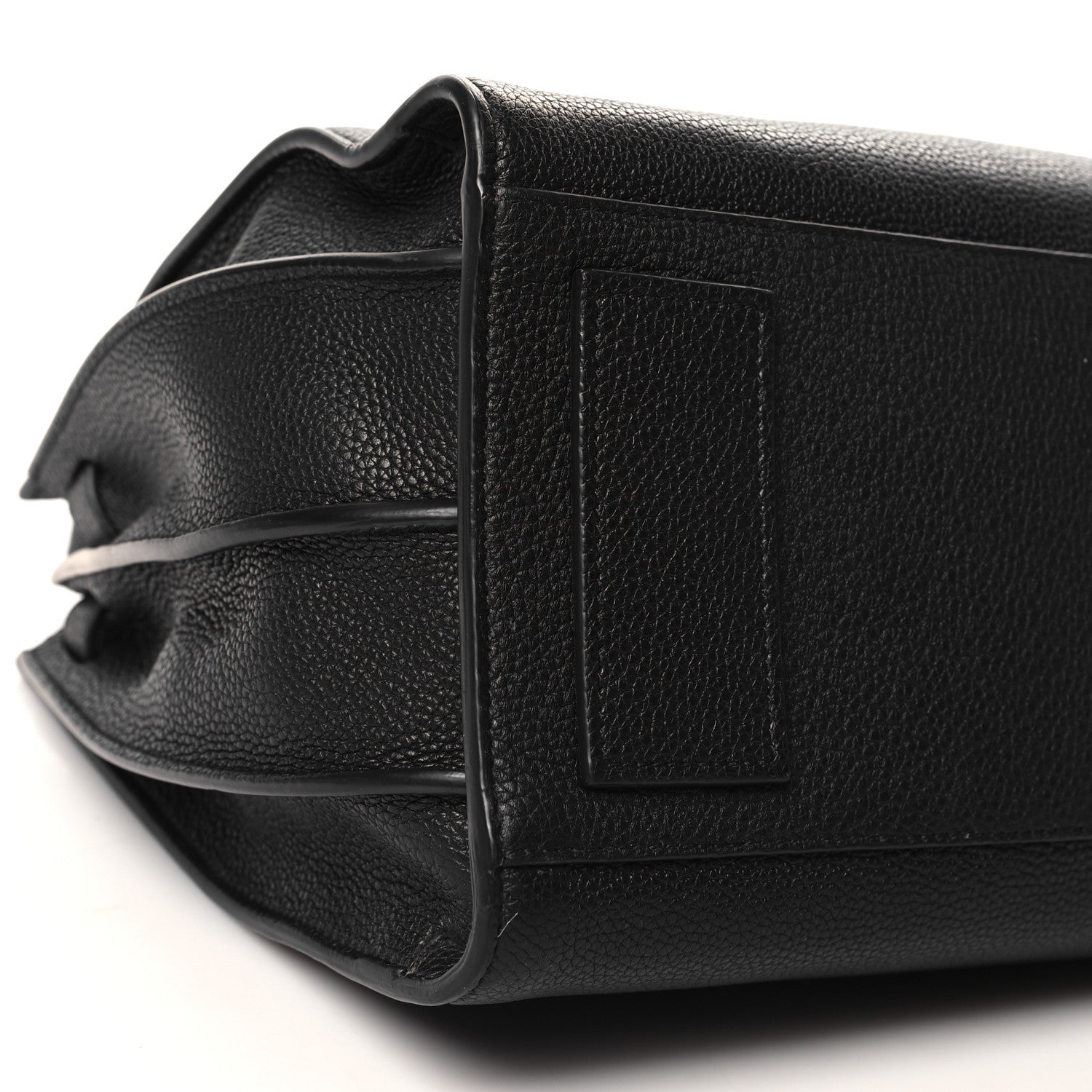 Saint Laurent Grained Calfskin Small Supple Sac De Jour Black 9 of 10