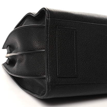 Saint Laurent Grained Calfskin Small Supple Sac De Jour Black 9 of 10