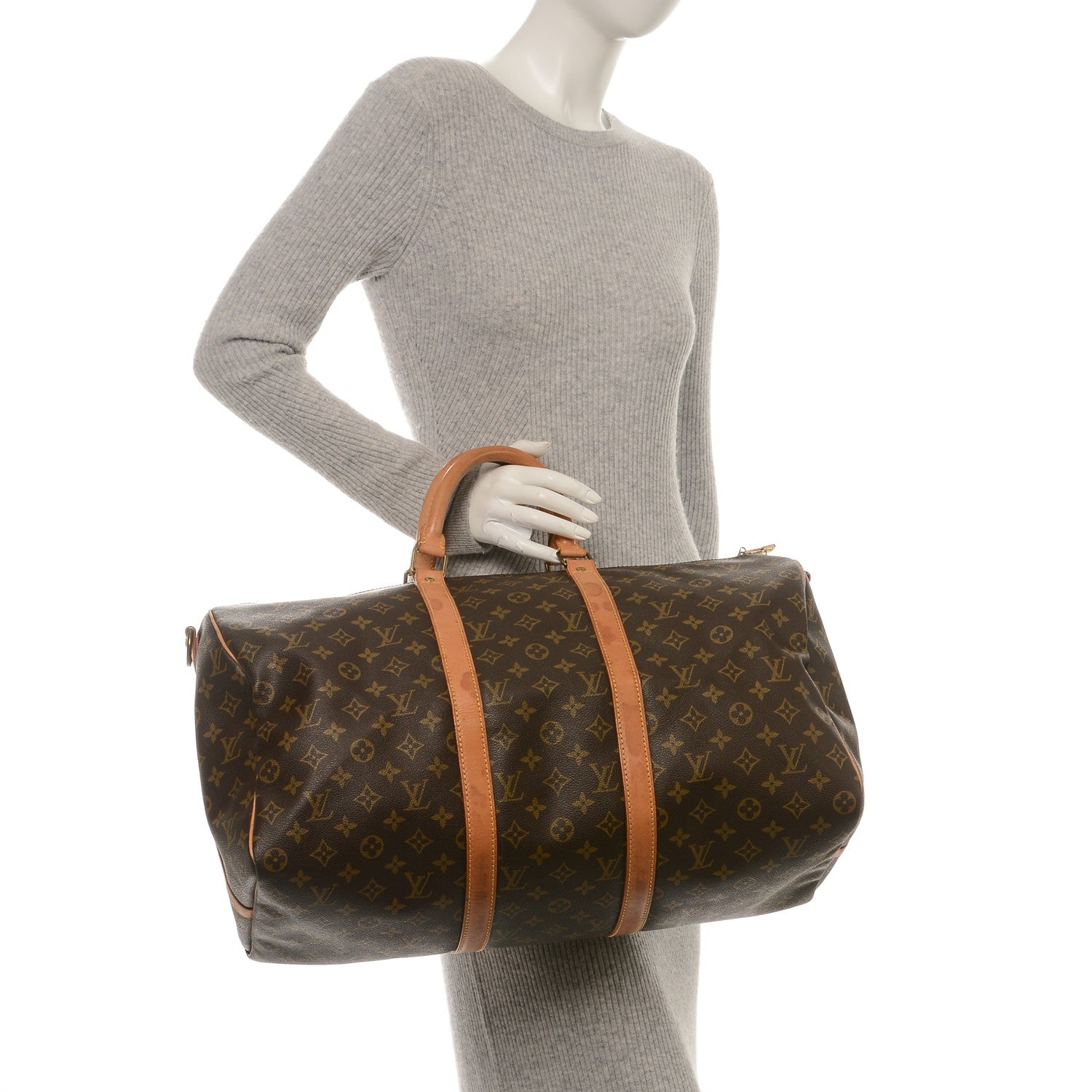 Louis Vuitton Monogram Keepall Bandouliere 50 2 of 11