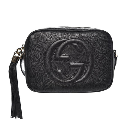 Gucci Pebbled Calfskin Small Soho Disco Bag Black 1 of 8