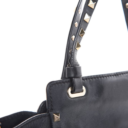 Valentino Garavani Vitello Mini Rockstud Tote Black 12 of 18
