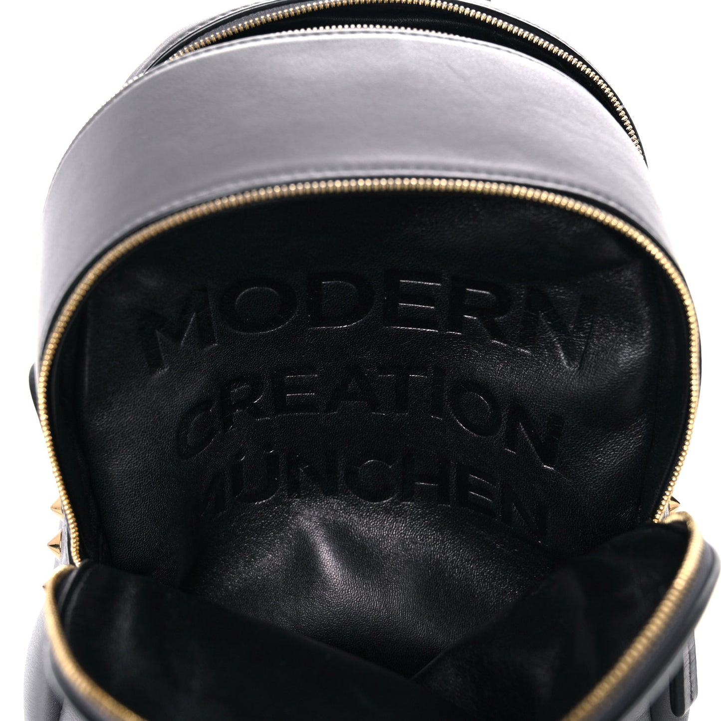 Calfskin Mini Duchess Polke Studs Backpack Grey