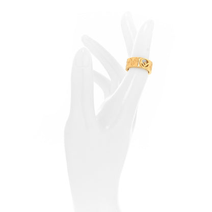 Fendi Metal FF Ring S Gold 2 of 6