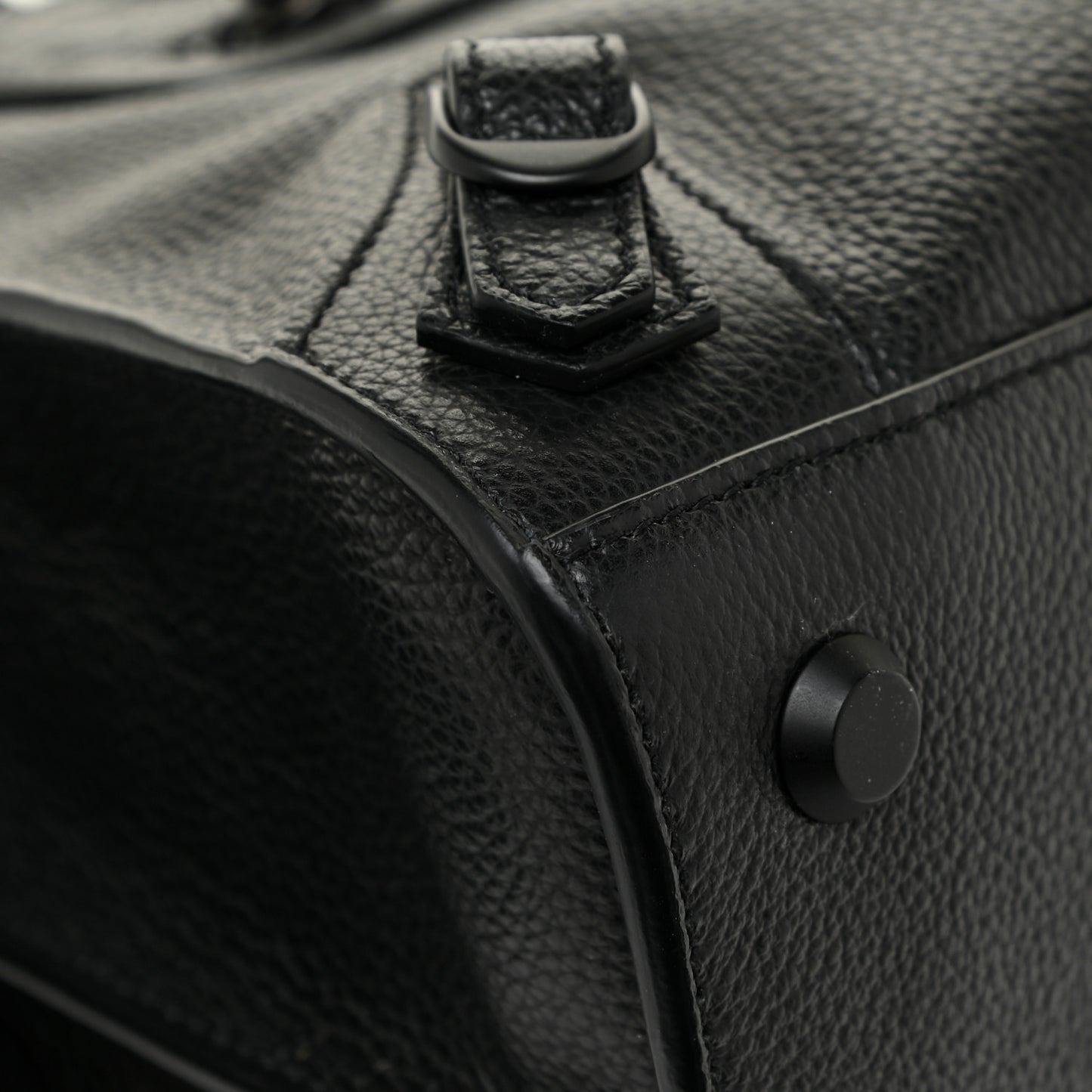 Grained Calfskin Neo Classic Black Hardware S City Black