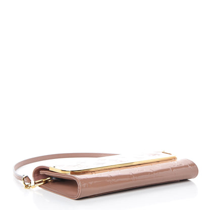 Louis Vuitton Vernis Rossmore MM Rose Velours 4 of 7