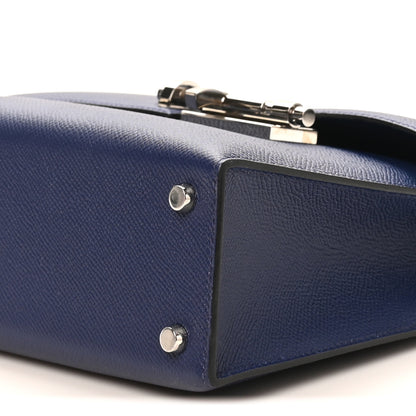Hermes Epsom Verrou 21 Bleu Agate 10 of 10