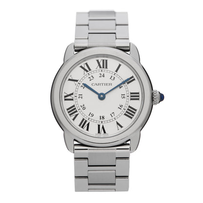 Cartier Stainless Steel 29mm Ronde Solo Quartz Watch 1 of 4