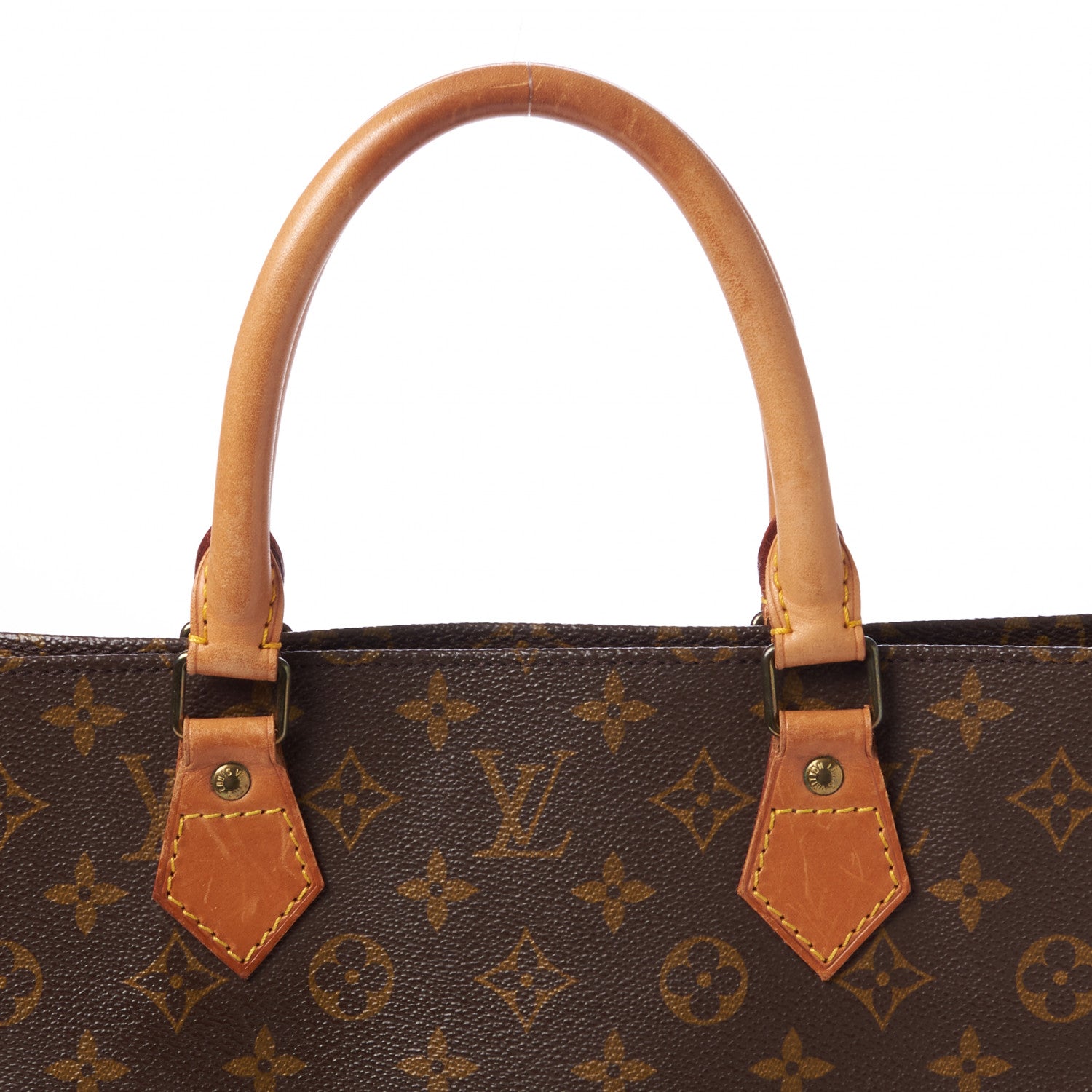 Louis Vuitton Monogram Sac Plat 7 of 8