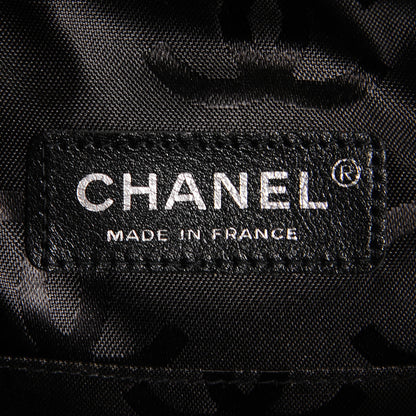 Chanel Calfskin Quilted Large Cambon Multipocket Reporter Pink Black 6 of 8