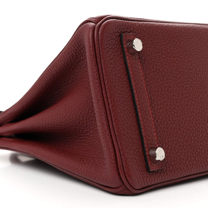 Hermes Togo Birkin 25 Rouge H 9 of 12