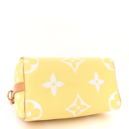 Louis Vuitton Monogram Giant By The Pool Speedy Bandouliere 25 Light Pink 4 of 19