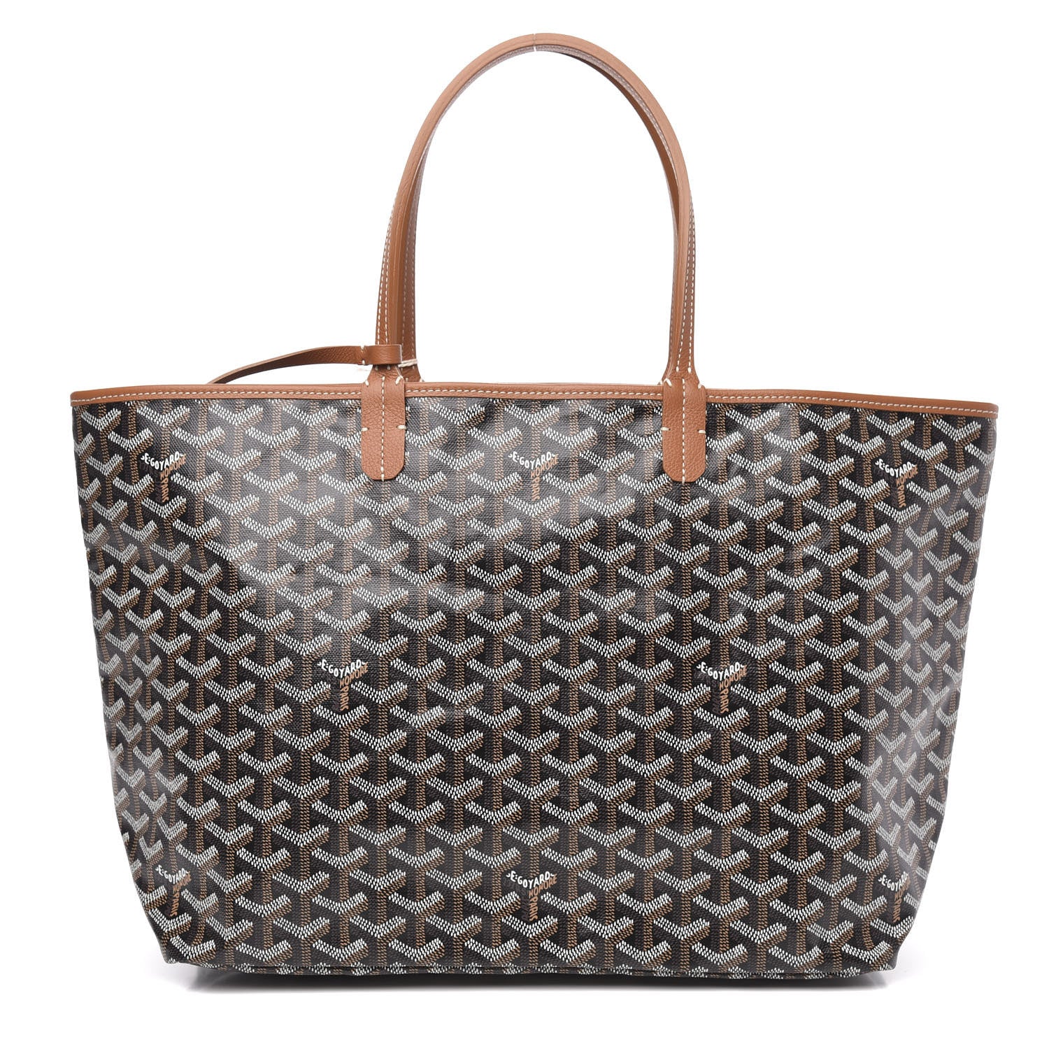 Goyard Goyardine Saint Louis PM Black Gold 1 of 8