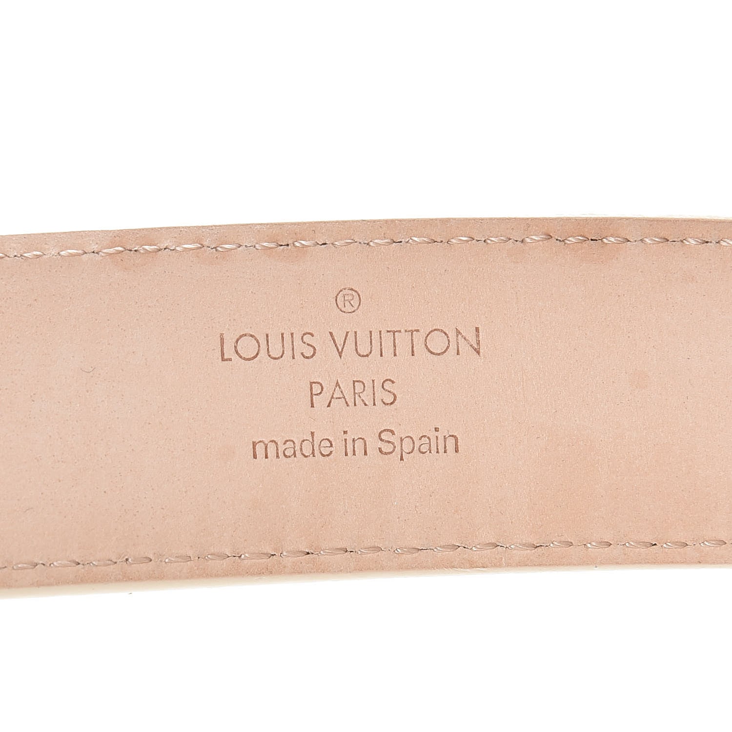 Louis Vuitton Damier Azur 30mm Tresor Belt 90 36 4 of 10