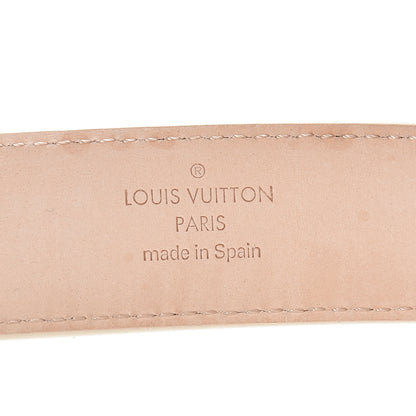 Louis Vuitton Damier Azur 30mm Tresor Belt 90 36 4 of 10