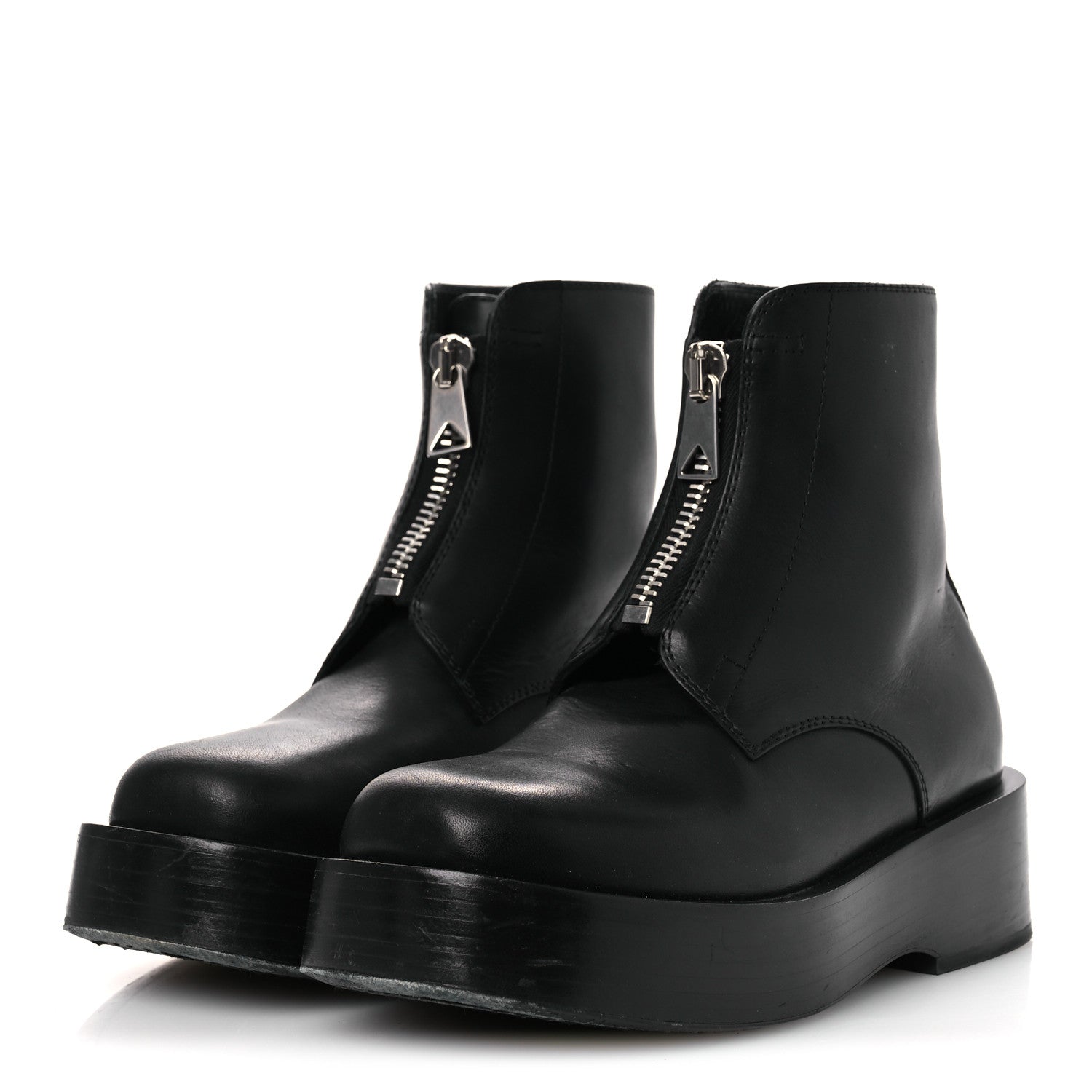 Bottega Veneta Calfskin Torino Ankle Boots 36 Black 4 of 13